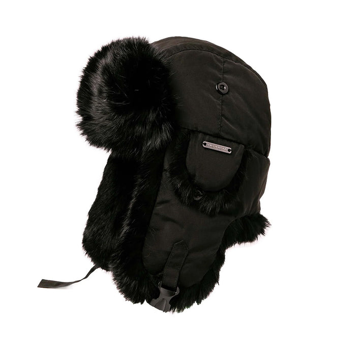 Taslan Rabbit Fur Aviator Hat