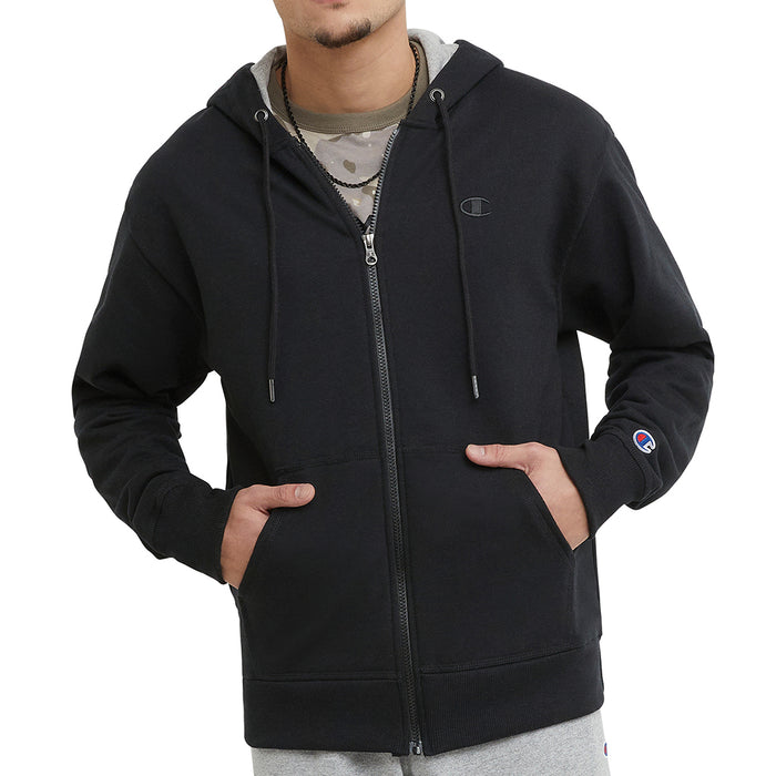 Men's Champion Small Logo Zip Hoody