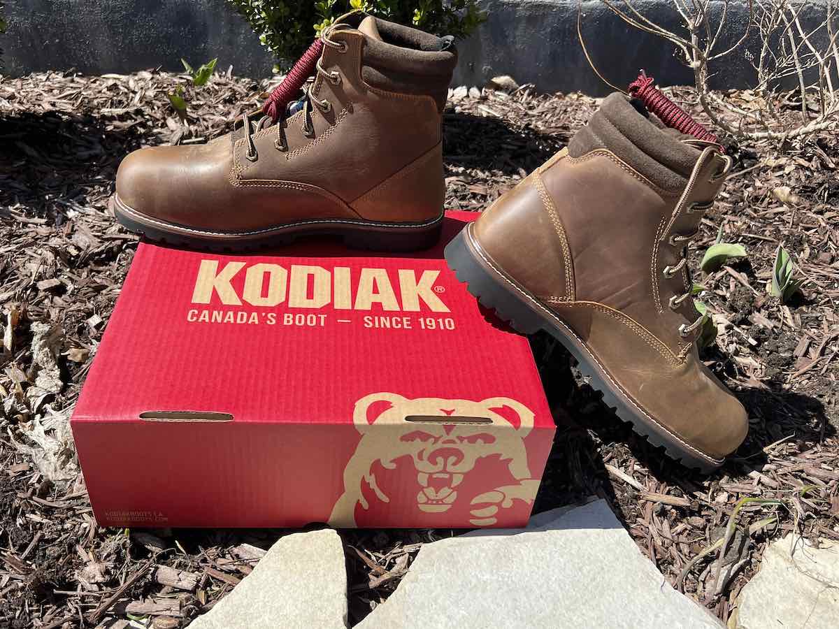 Men Women s Kodiak Leather Footwear Boots Shoes Stylish