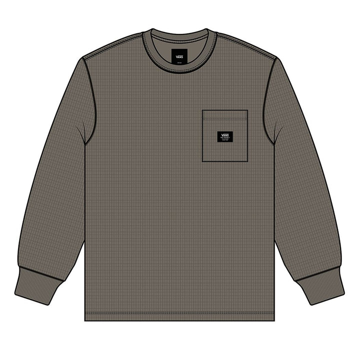 Boy's Vans Pocket Thermal LS Tee