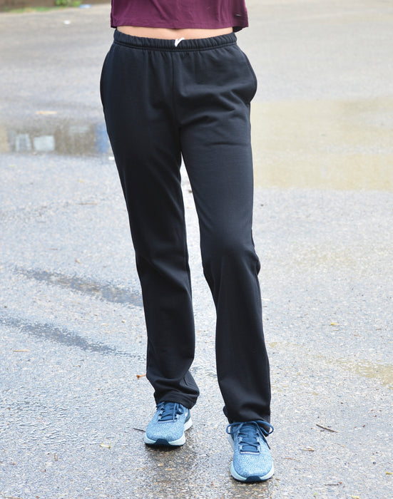 PUMA Womens Midweight Drawstring Jogger Leggings with Side Pocket(Gray L) 