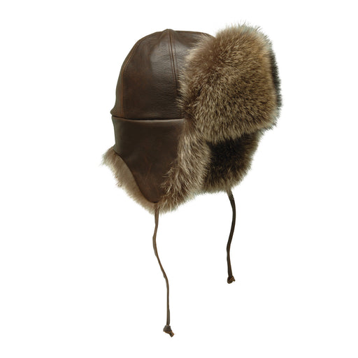 Fur Hats, Winter, Fox, Russian, Aviator, Men's muskrat RCMP Hat — Winnipeg  Outfitters