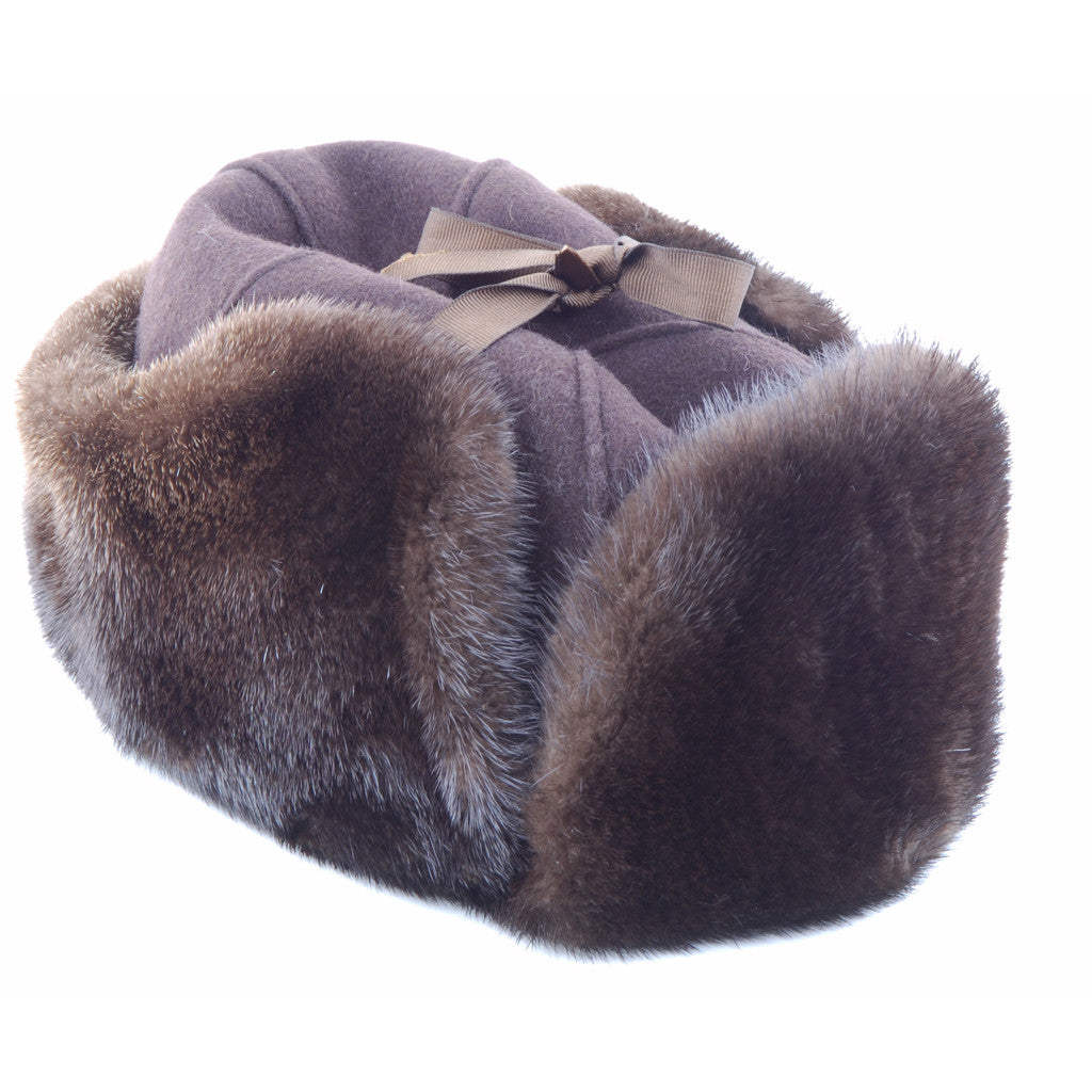 Otter Mountie Style Fur Hat Handcrafted in Canada — Winnipeg Outfitters