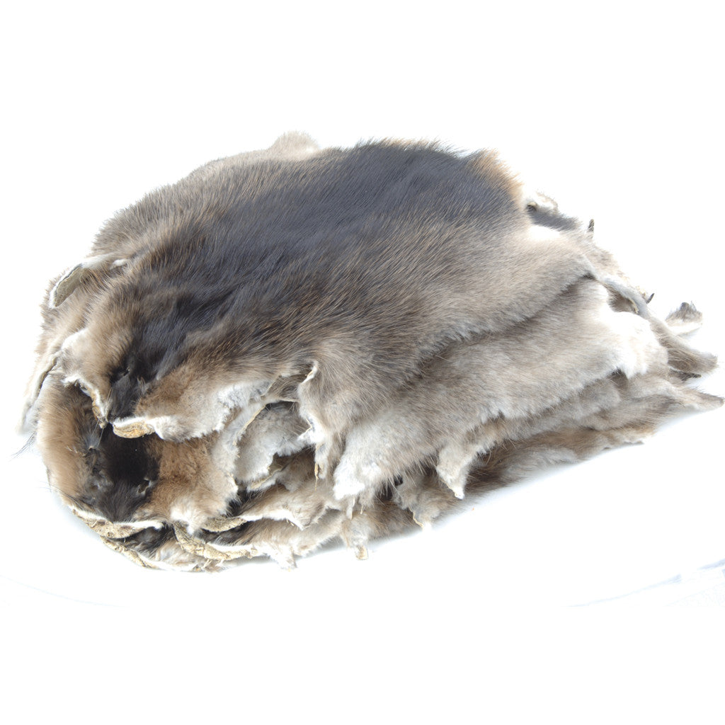 Natural Black Muskrat Skins — Winnipeg Outfitters