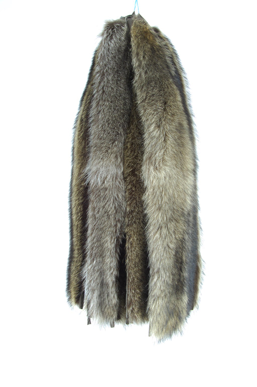 Futrzane Faux Fur Trim for Hood Replacement - Like Real Fur - Buttons  Included (S, Beige Fox)