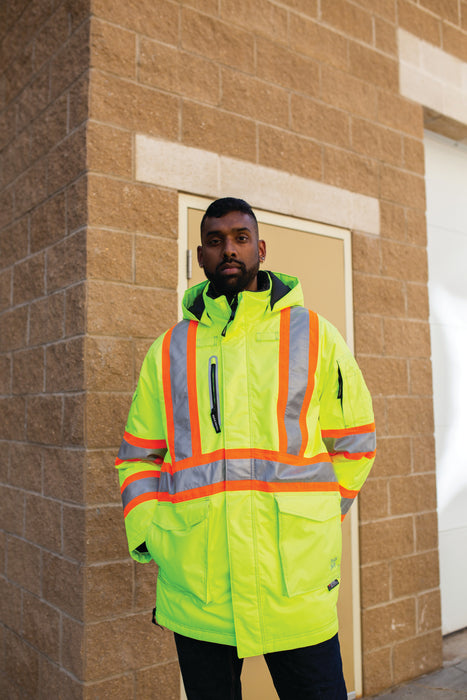 Men's Richlu Tough Duck Safety Down Parka — Winnipeg Outfitters
