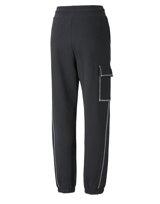 CHAMPION Colorblock women's warm-up pants Dark Gray Size XL for sale online
