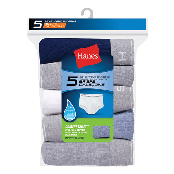 Girls 6-12 Hanes® 8+2 Bonus Pack Cotton Brief Underwear