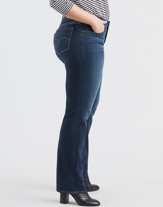 Levi's® Women's Plus Size Mid-rise Classic Straight Jeans - Soft